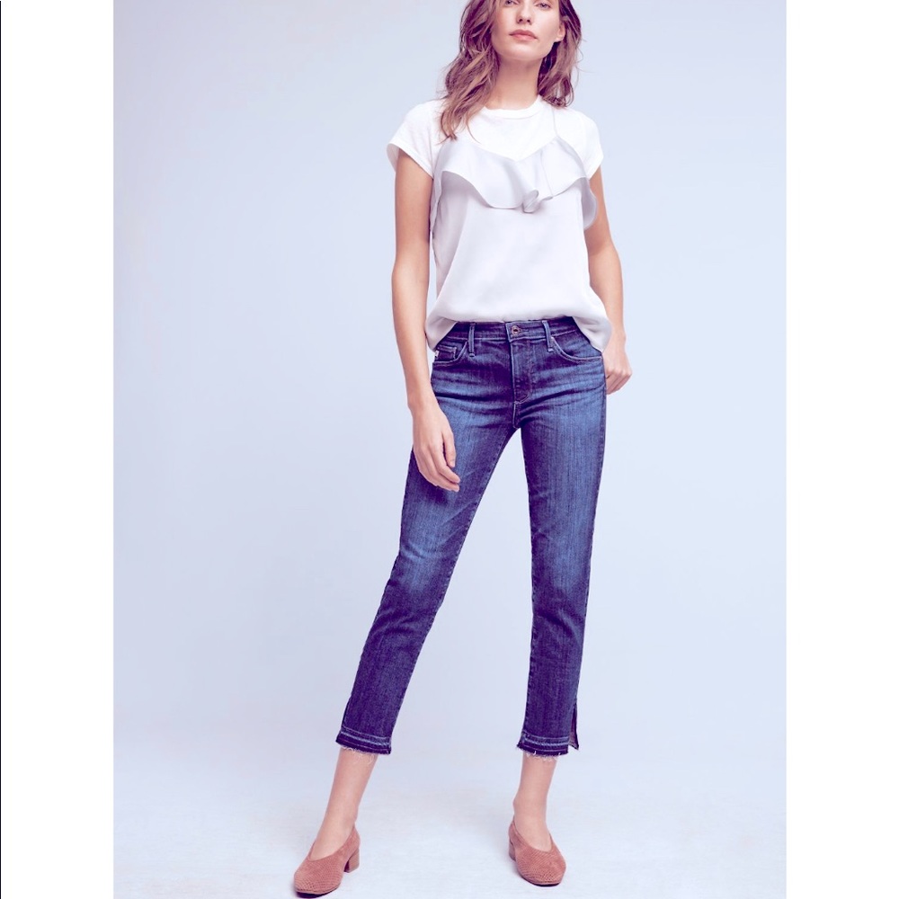 AG Stevie Mid-rise Capri Jean